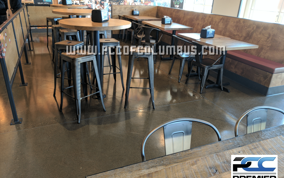 MOD Pizza – Polaris – Polished Concrete Sealer Columbus Ohio