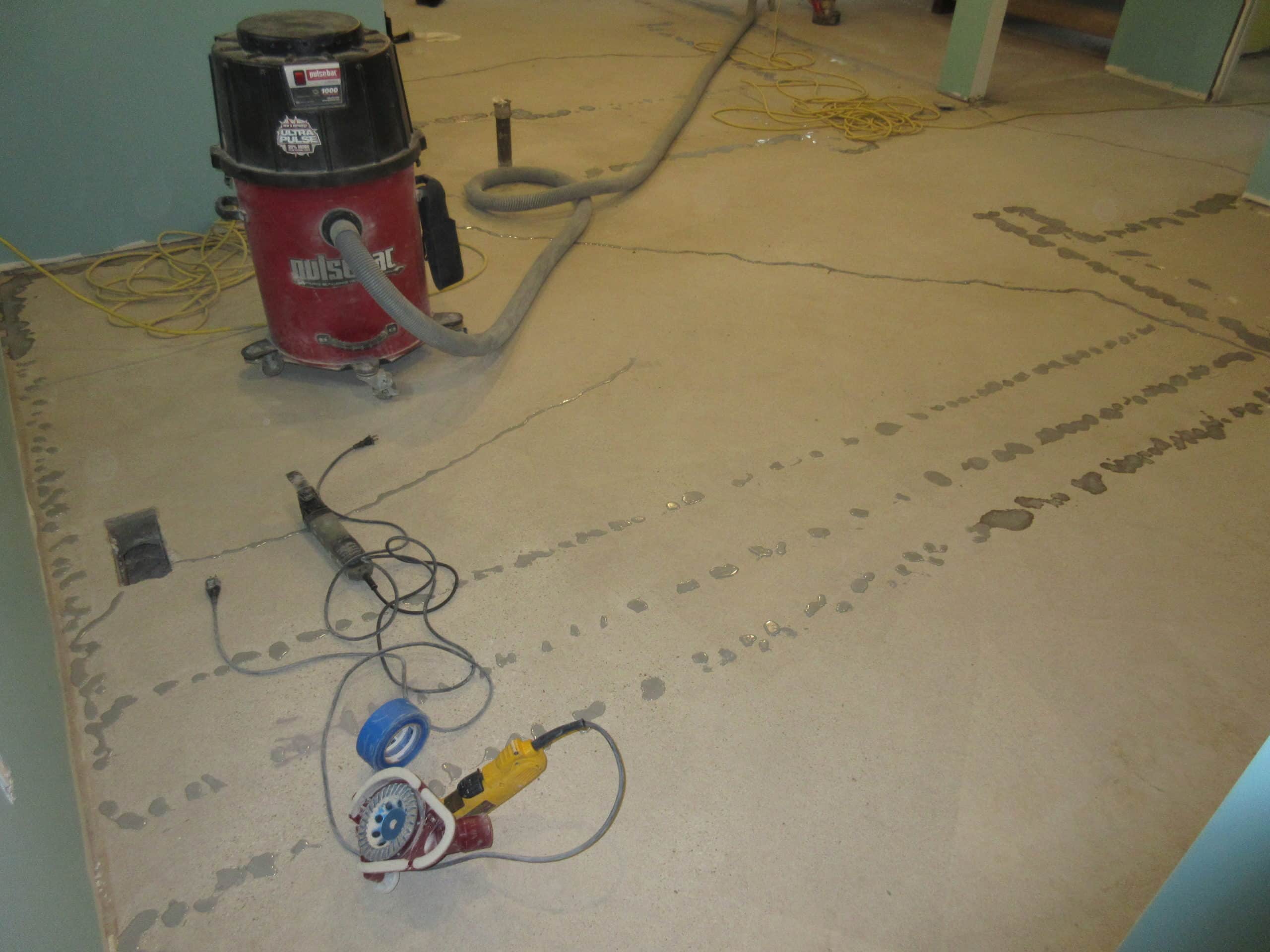 epoxy basement floor