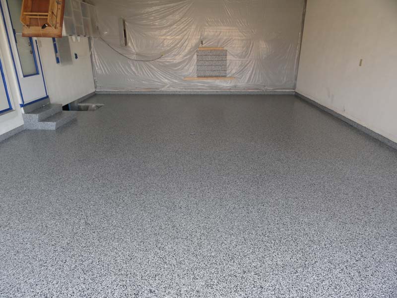 epoxy flake garage flooring columbus ohio