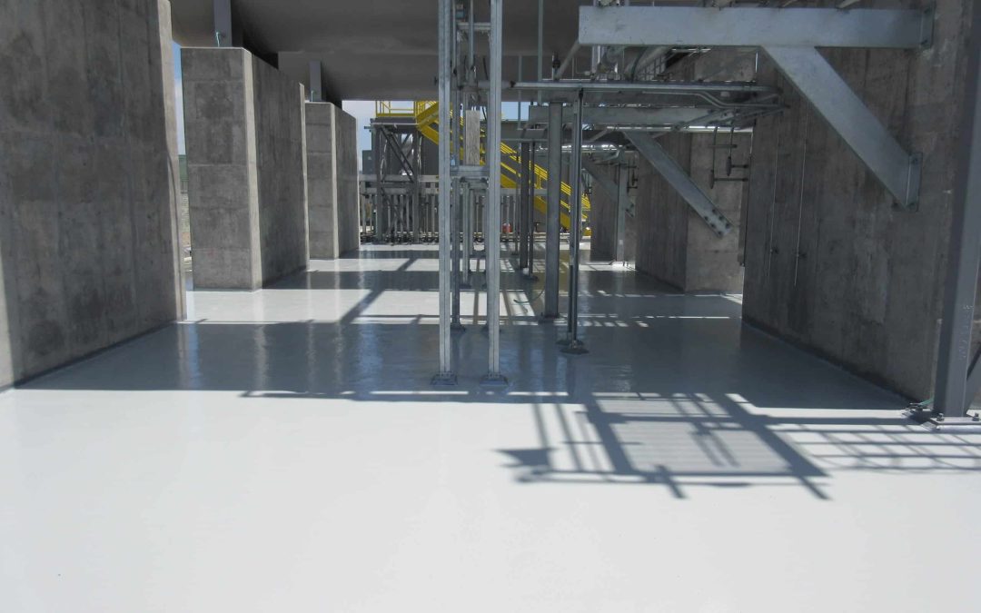 Industrial Concrete Rubber Flooring