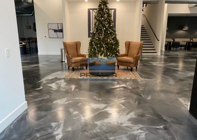 metallic epoxy floor